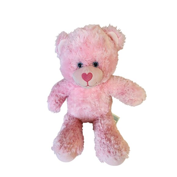 Build-A-Bear Pink Cuddles Teddy 17 " Plush - Picture 1 of 3